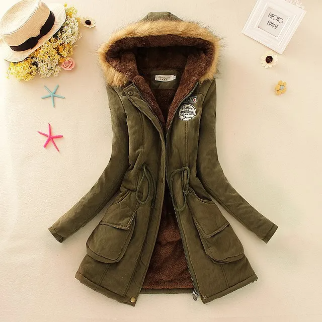 Parka Jacka | Lange Parka Jas met vacht en zachte bont