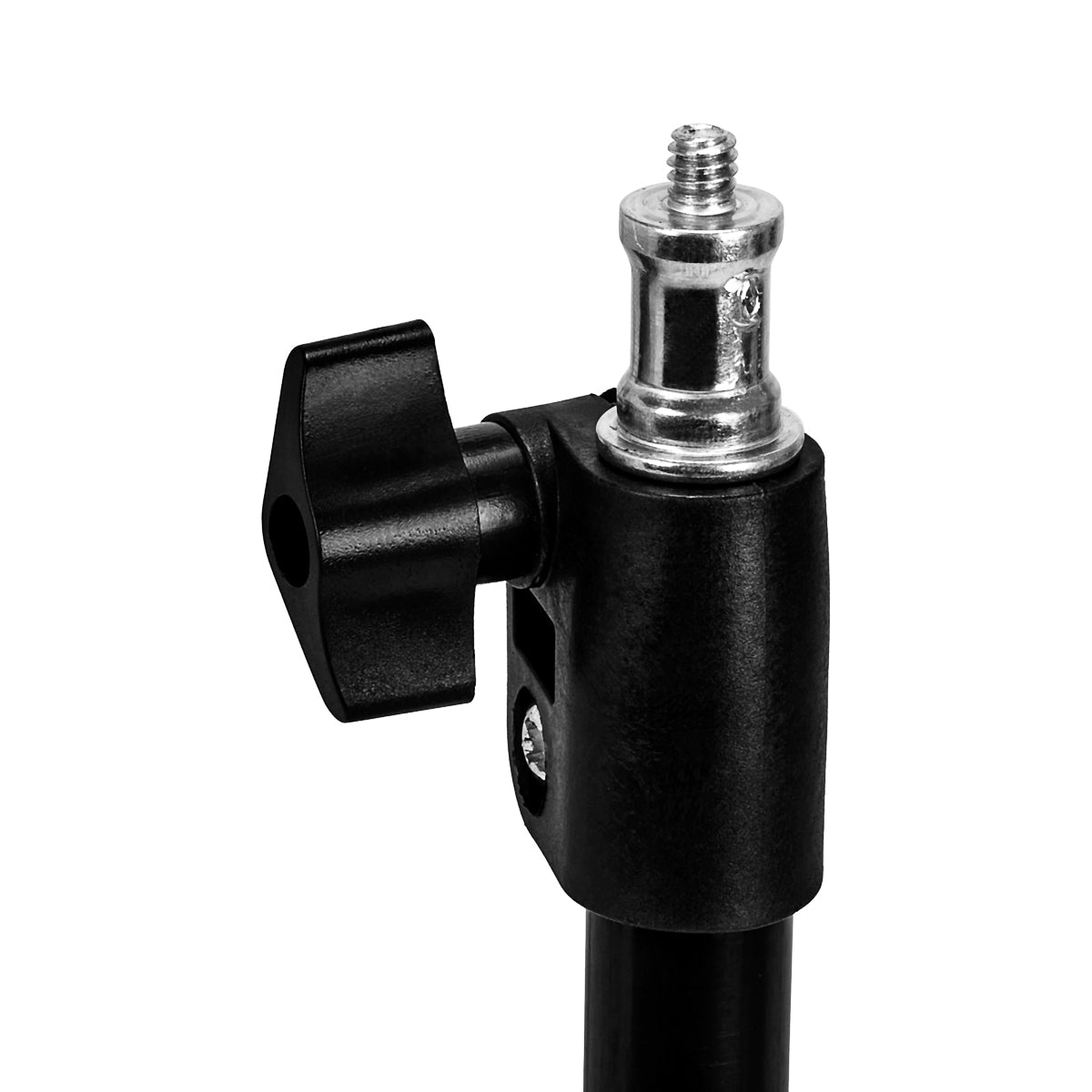 Ringlamp Glowwer 18" met statief 45W Zwart