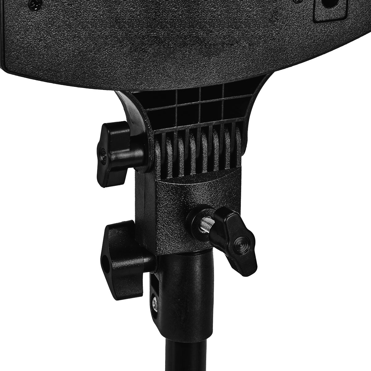 Ringlamp Glowwer 18" met statief 45W Zwart