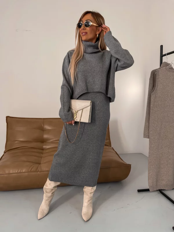 Novas Fusion | Set-Midi-Jurk met Coltrui