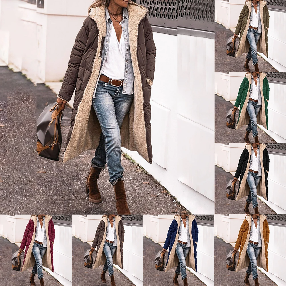 ShineStyle | Dubbelzijdige Pufferjas met Luxe Sherpa en Capuchon
