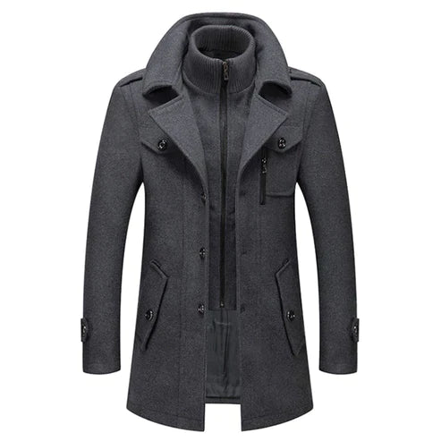 VANCE - Luxe Elegante Heren Winterjas
