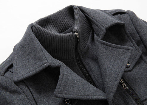 VANCE - Luxe Elegante Heren Winterjas