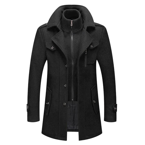 VANCE - Luxe Elegante Heren Winterjas