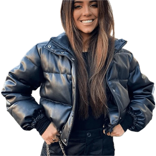 Celinne Cropped Donsjacka | De trendy matte jas van dit jaar!