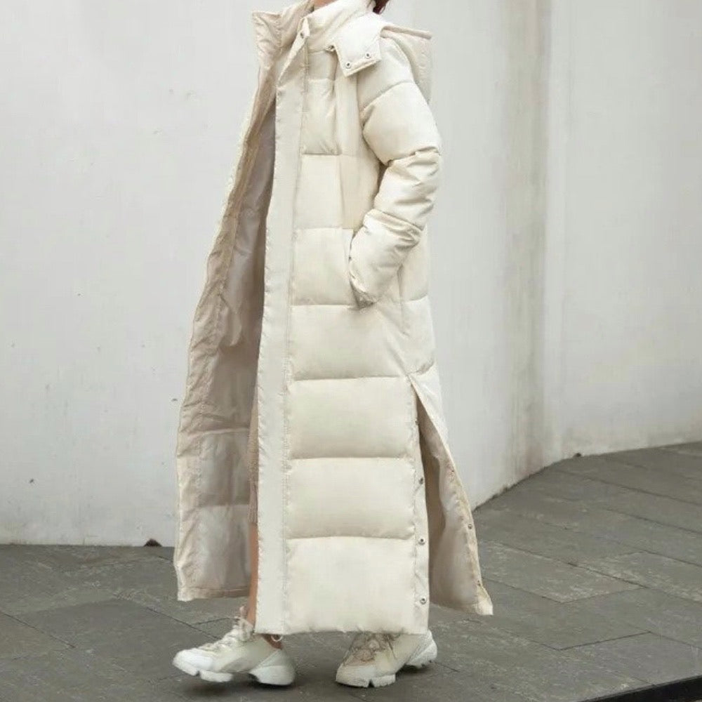 SOFFIA Winterjas | Lange gewatteerde parka voor dames