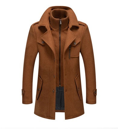 VANCE - Luxe Elegante Heren Winterjas