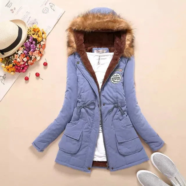 Parka Jacka | Lange Parka Jas met vacht en zachte bont