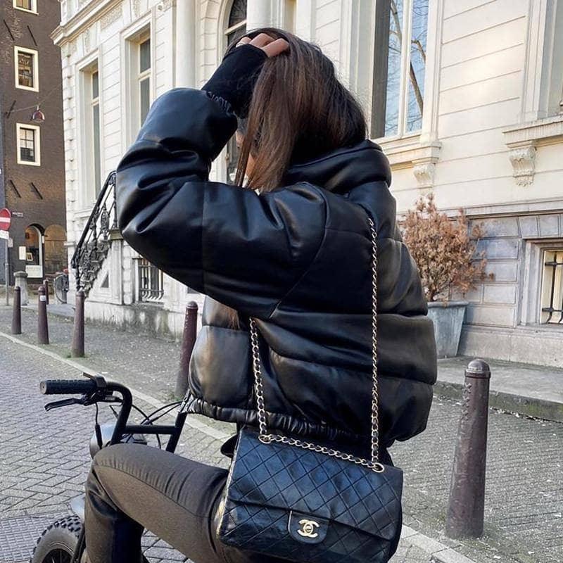 Celinne Cropped Donsjacka | De trendy matte jas van dit jaar!