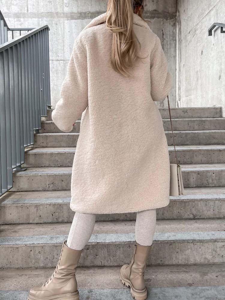 Sierra Teddy Jas | Warme Lange Teddy Jas als Dé Top Trend van 2024