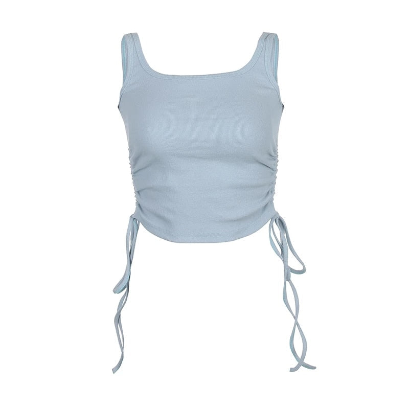 Nini Croptop Zonder Mouwen | Een kort & Modieus topje