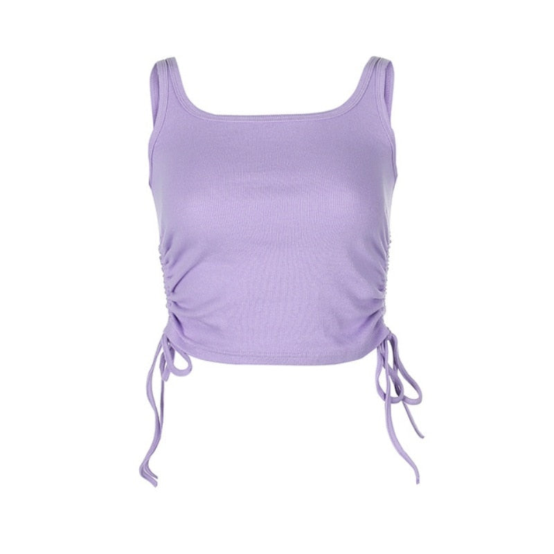 Nini Croptop Zonder Mouwen | Een kort & Modieus topje