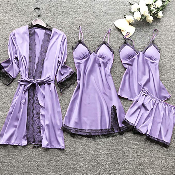 Queen's - Zijden Pyjama set