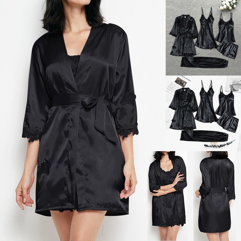Queen's - Zijden Pyjama set