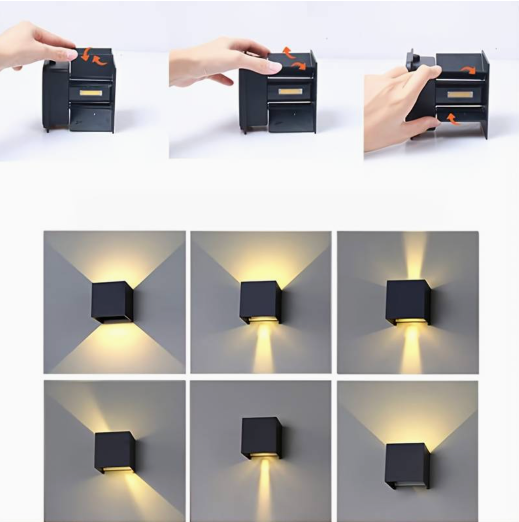 Luxe wandlamp met bewegingsdetectie | 1+1 GRATIS