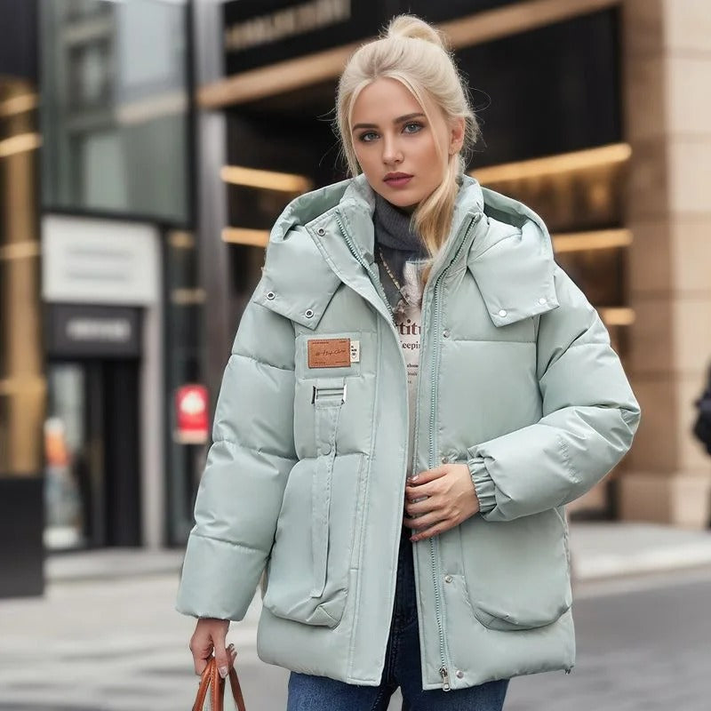 CoeurD'Hiver® High Classic | Wind- en waterdichte dames pufferjas met rits