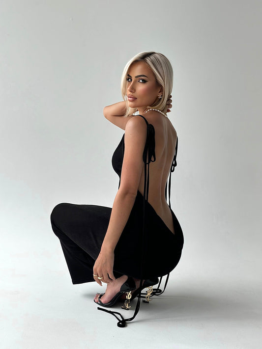 Harmony | Backless Maxi Dress