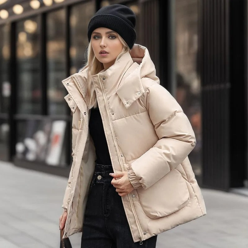 CoeurD'Hiver® High Classic | Wind- en waterdichte dames pufferjas met rits
