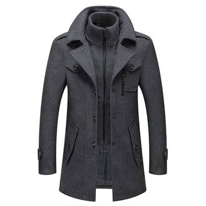 VANCE - Luxe Elegante Heren Winterjas