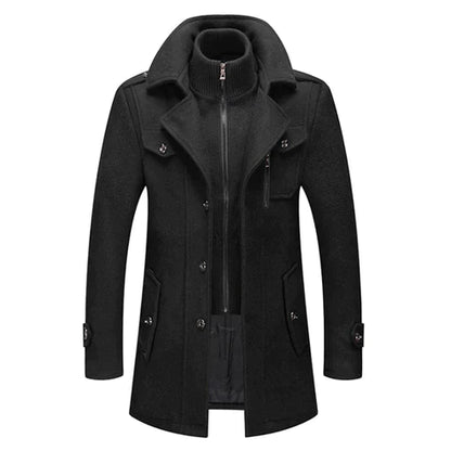 VANCE - Luxe Elegante Heren Winterjas