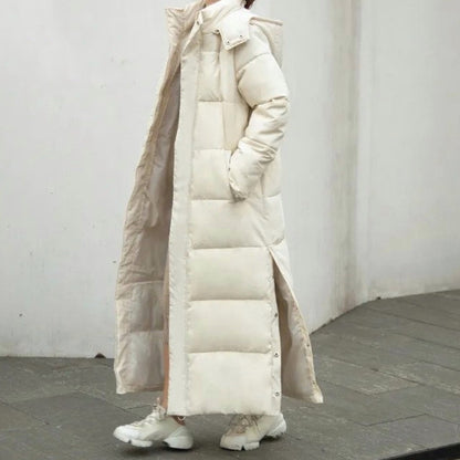 SOFFIA Winterjas | Lange gewatteerde parka voor dames