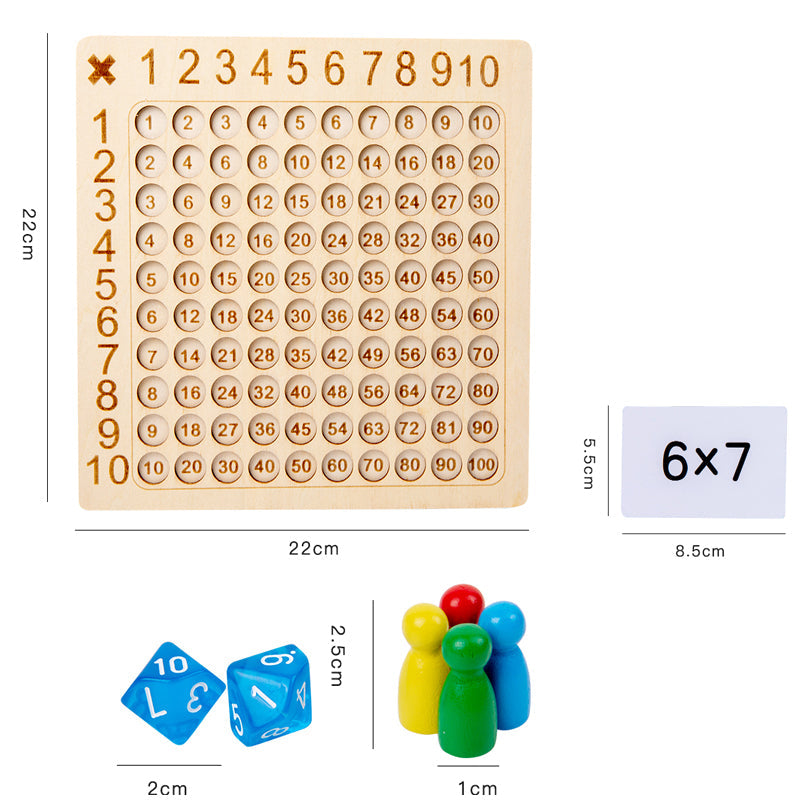 Wiskundemeester - Vermenigvuldigingsspelletje voor kinderen