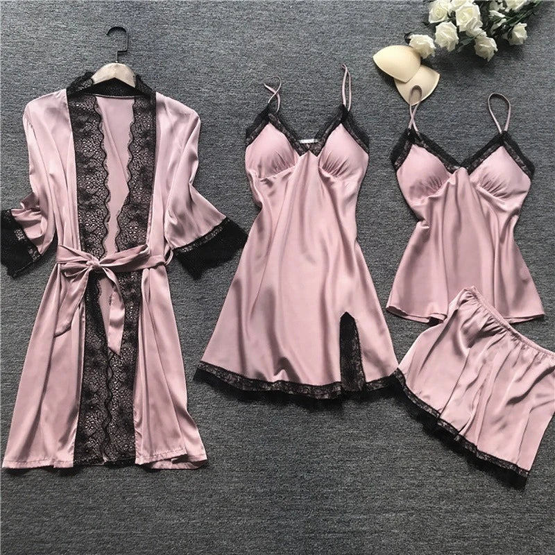 Queen's - Zijden Pyjama set
