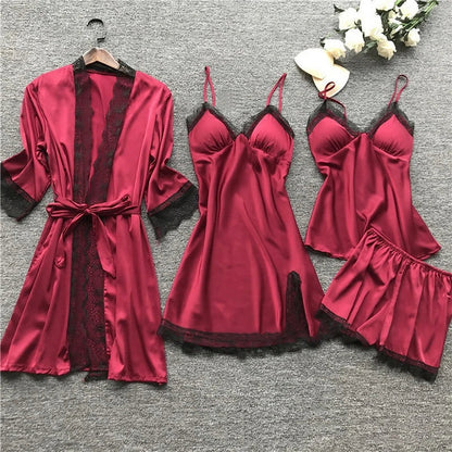 Queen's - Zijden Pyjama set
