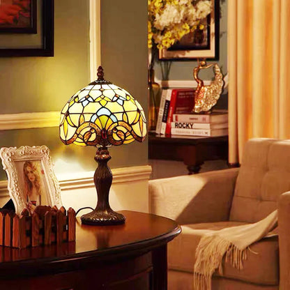 RadiantBloom - Tiffany Bureau Lamp
