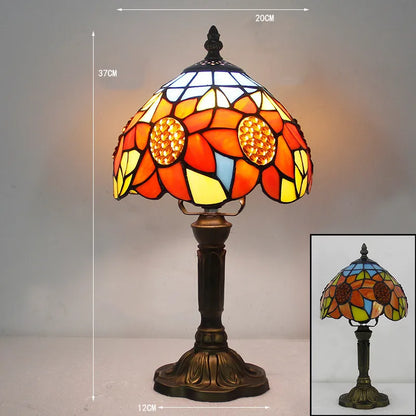 RadiantBloom - Tiffany Bureau Lamp