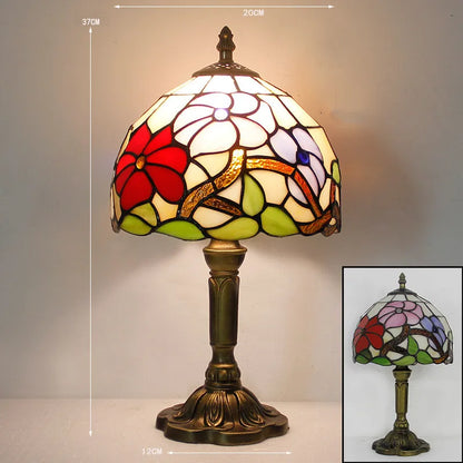 RadiantBloom - Tiffany Bureau Lamp