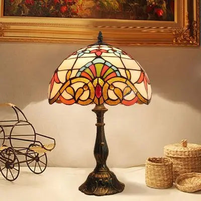RadiantBloom - Tiffany Bureau Lamp