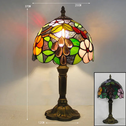 RadiantBloom - Tiffany Bureau Lamp