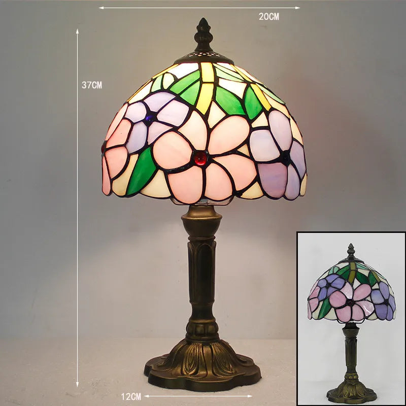 RadiantBloom - Tiffany Bureau Lamp