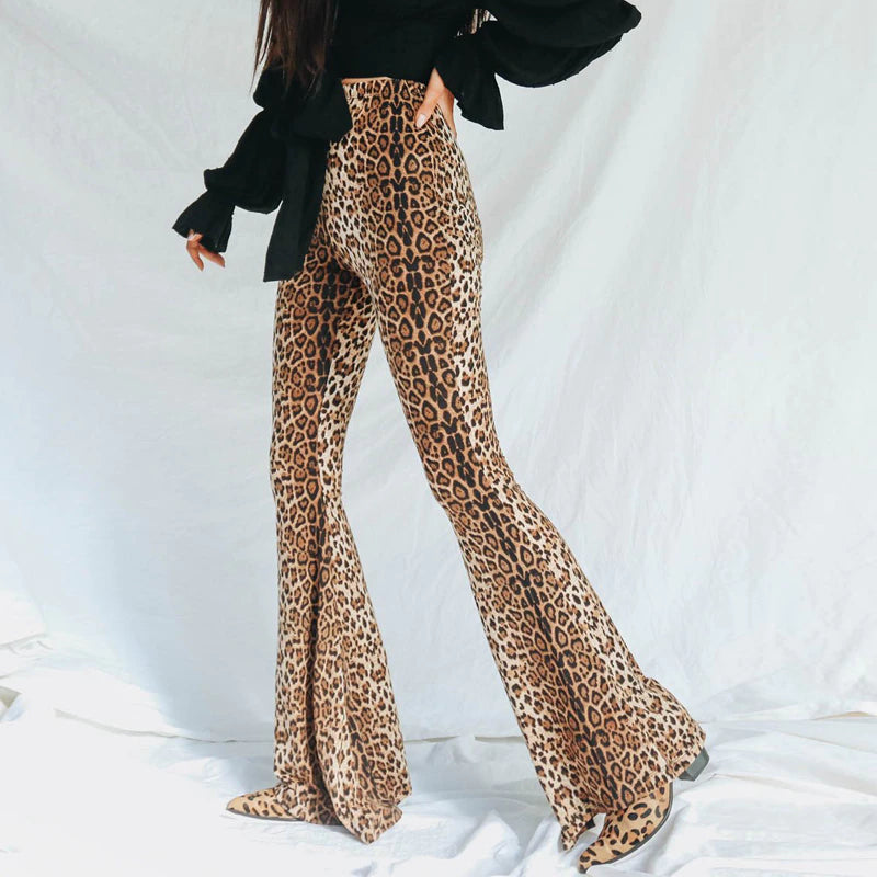 Tara Beestachtig Uitlopende Broeken | Een stijlvolle & sexy Tijger of Luipaard pantalon