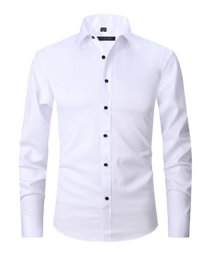 StretchShirt™ | Kreukvrij Sretch Overhemd Voor Mannen