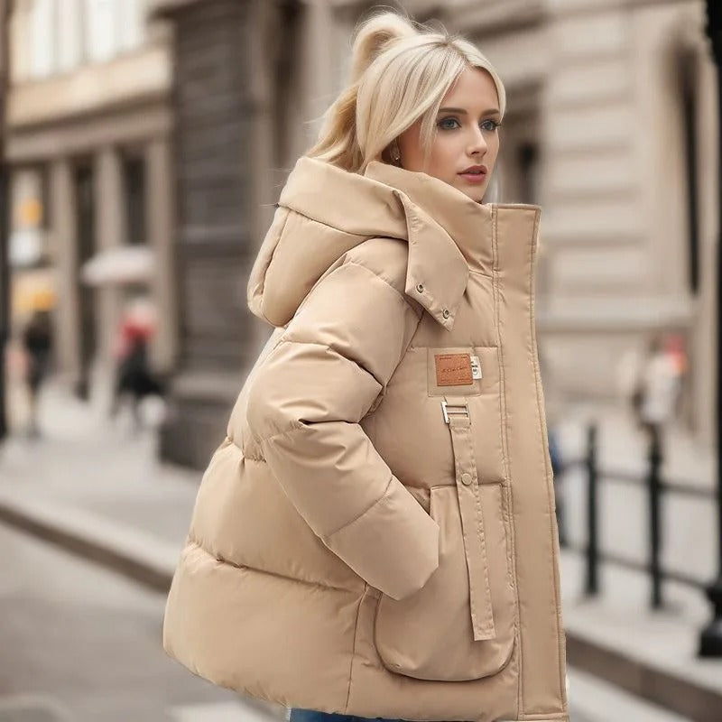 CoeurD'Hiver® High Classic | Wind- en waterdichte dames pufferjas met rits