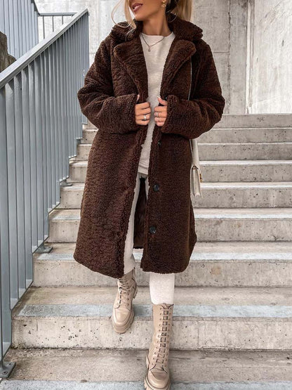 Sierra Teddy Jas | Warme Lange Teddy Jas als Dé Top Trend van 2024