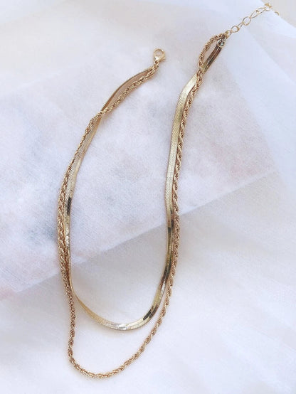 Fleur | Multilevel Ketting