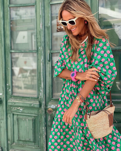 Arianna Dames lange jurk | Fashionable en Comfy