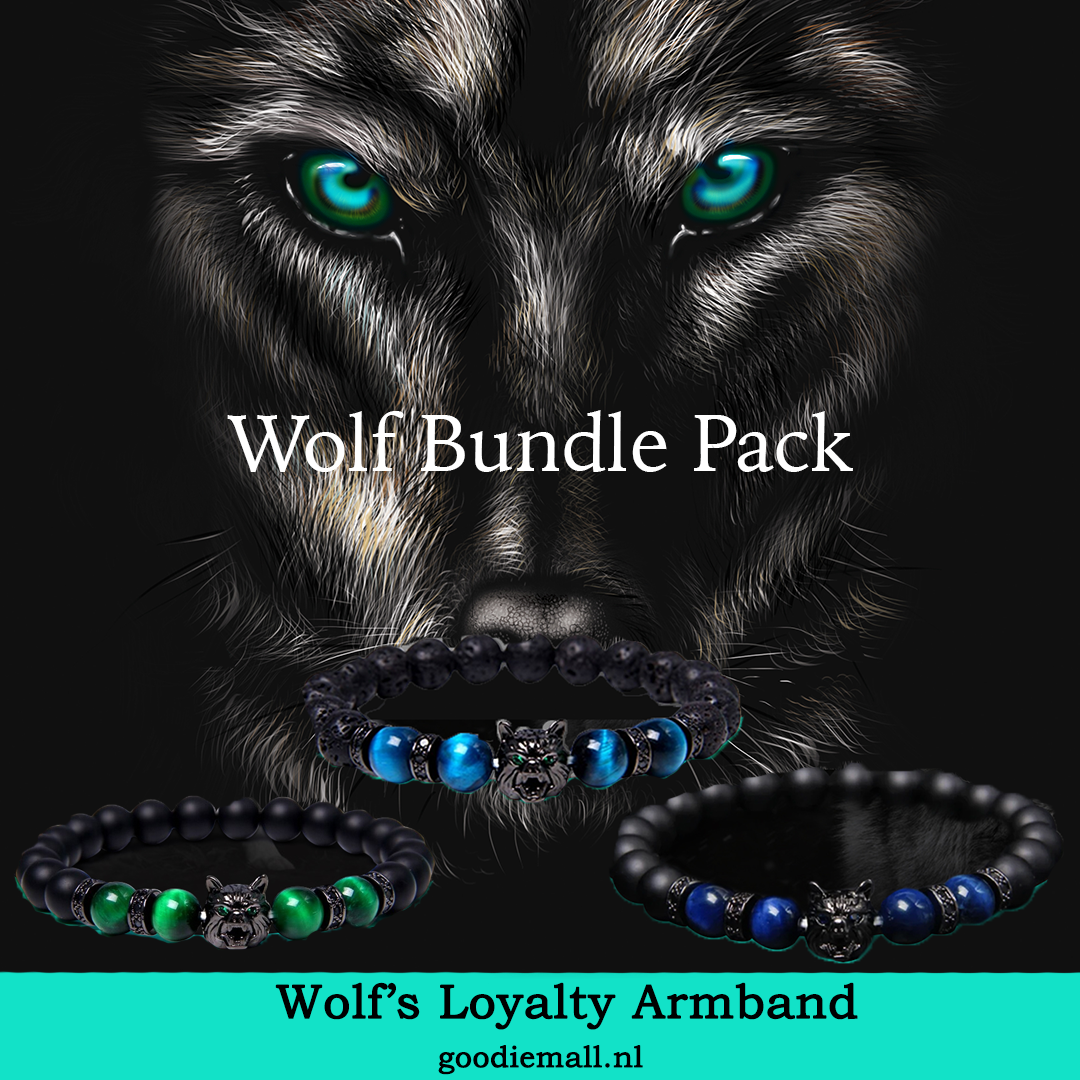 "Wolf's Loyalty" Armband