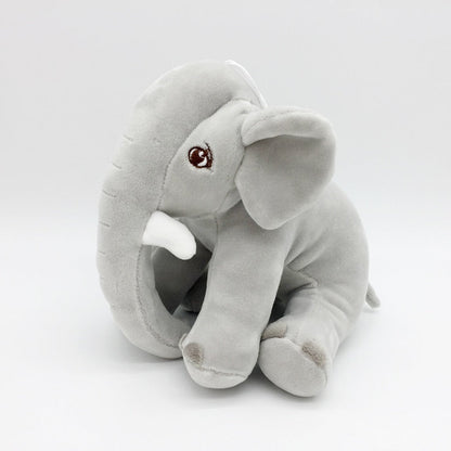 Zachte pluche speelgoedolifant voor baby's